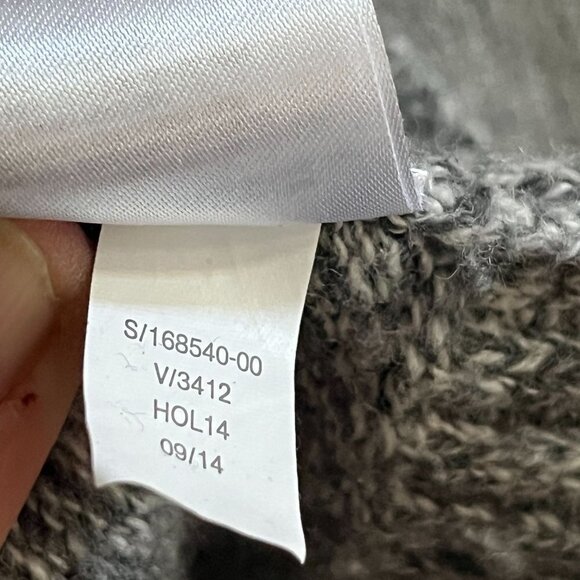 Banana Republic Women L Gray Wool Blend Buttonless Duster Cardigan - Picture 9 of 9